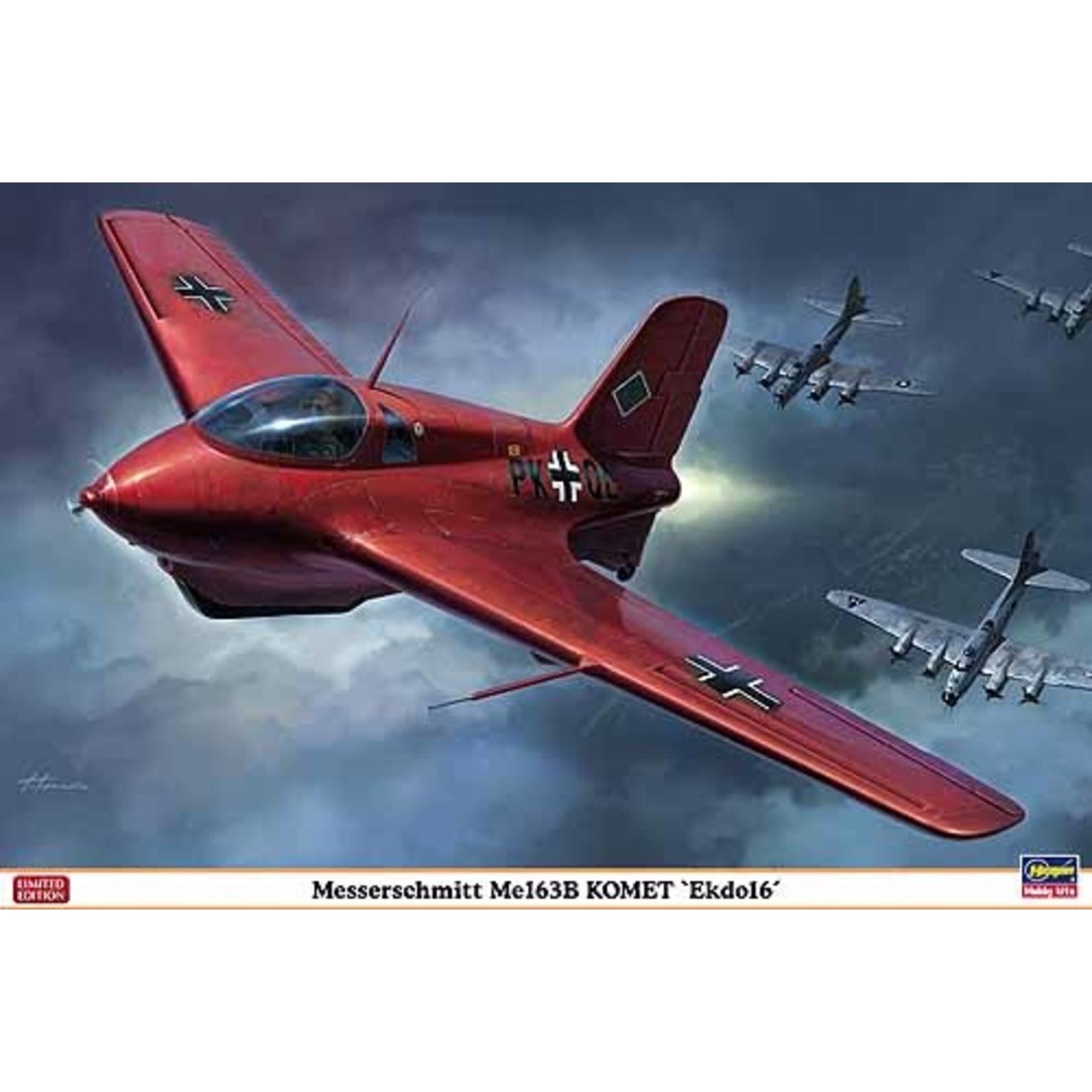 Hasegawa 1:32 Messerschmitt Mel63B KOMET Limited Edition