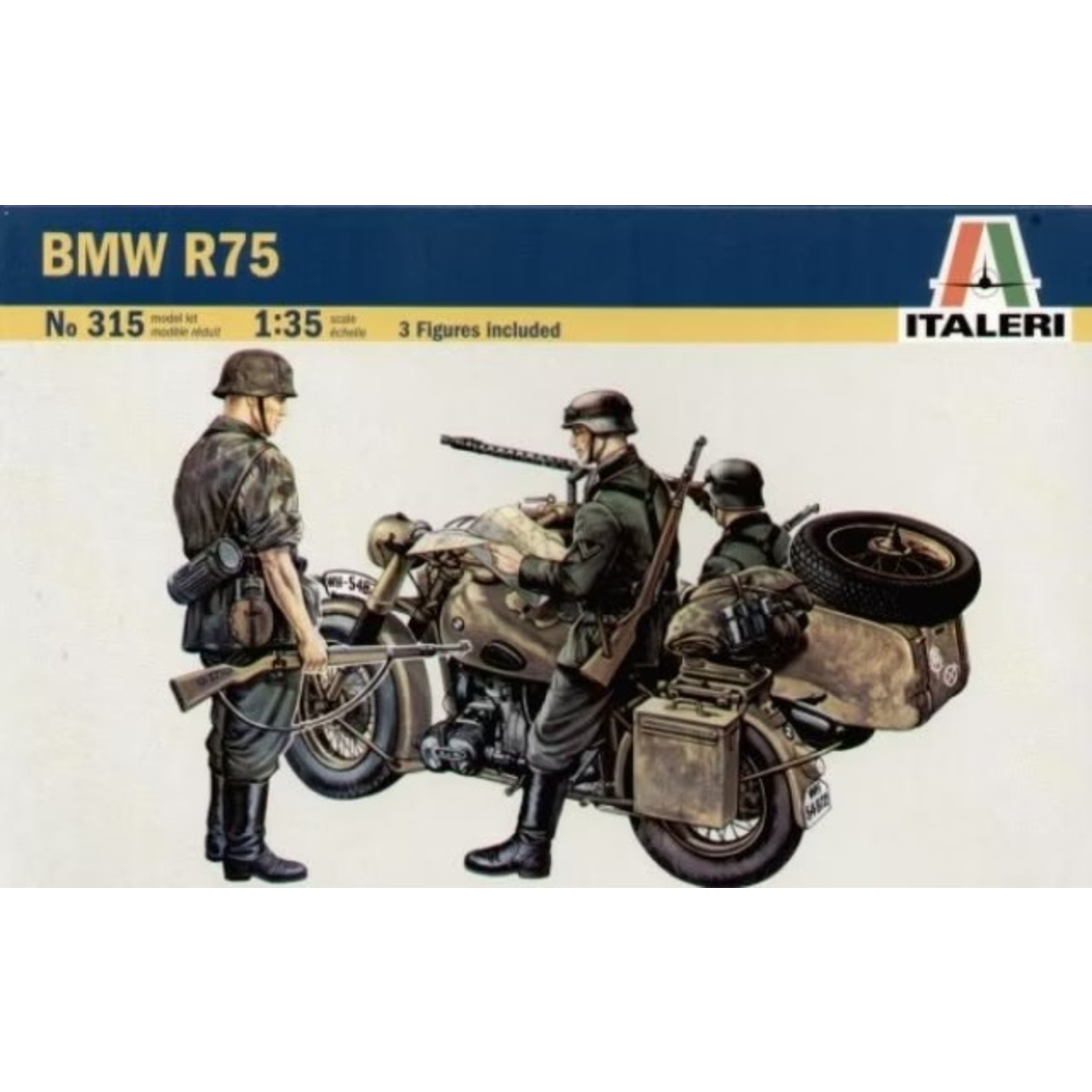 Italeri 1/35 BMW with Side Car