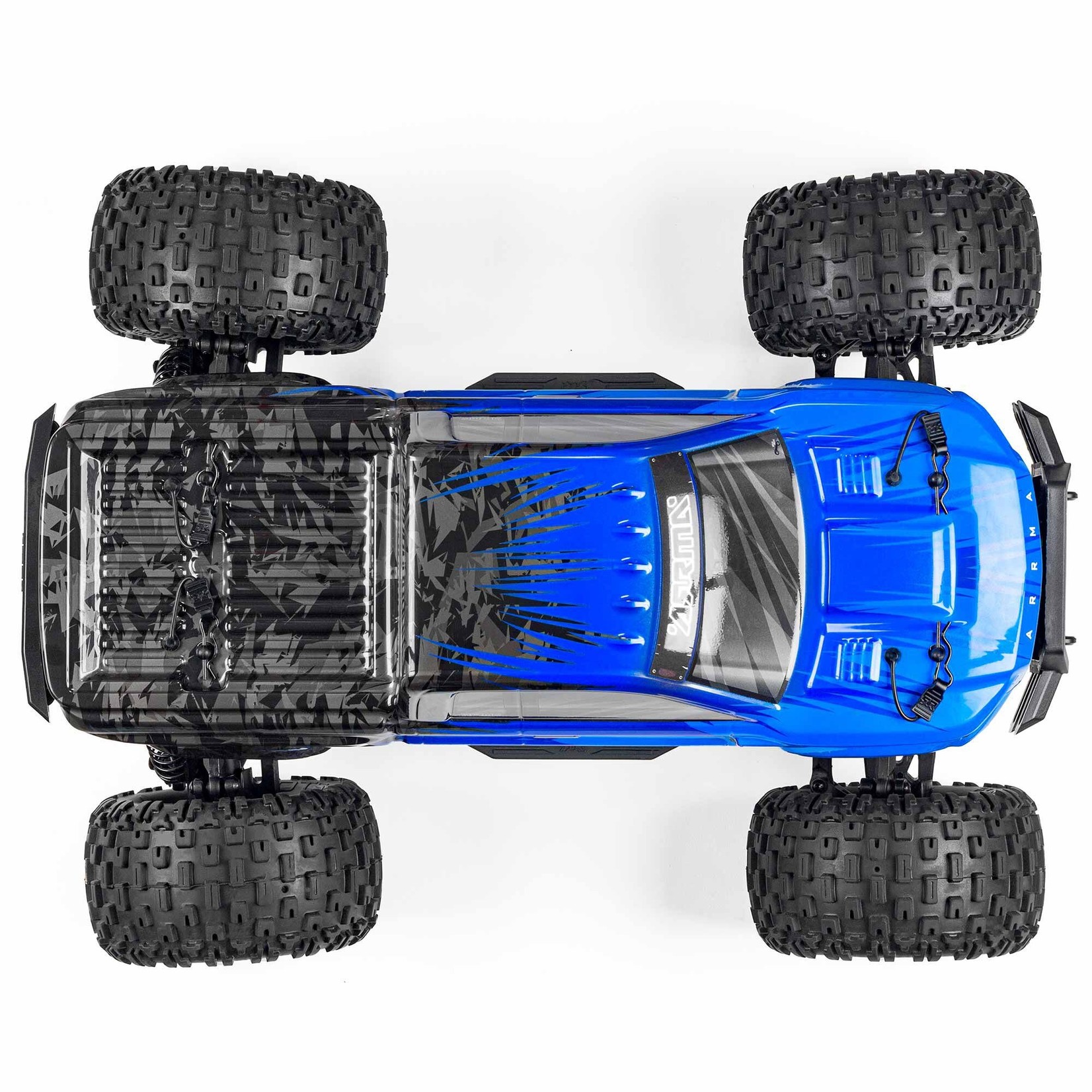 Arrma 1/10 GRANITE 4X2 BOOST MEGA 550 Brushed Monster Truck RTR, Blue