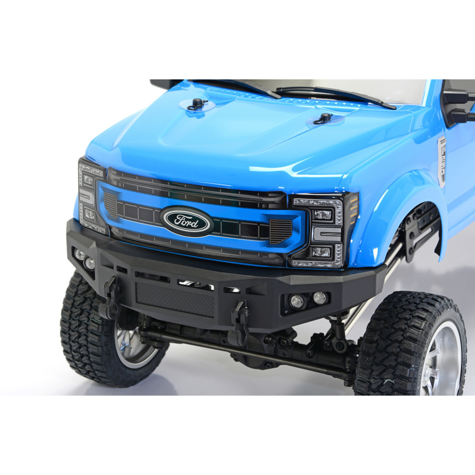 CEN Racing Ford F250 1/10 4WD KG1 Edition Lifted Truck Daytona Blue - RTR