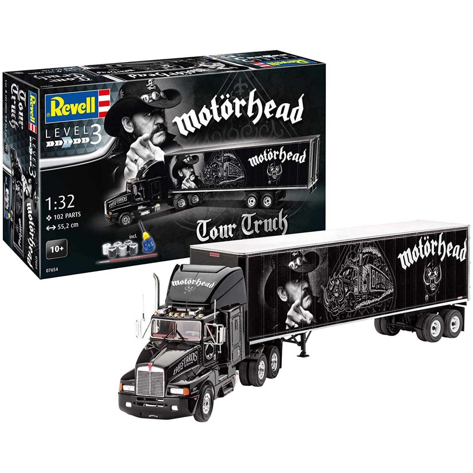 Revell-Monogram 1/32 Motorhead Tour Truck - Gift Set