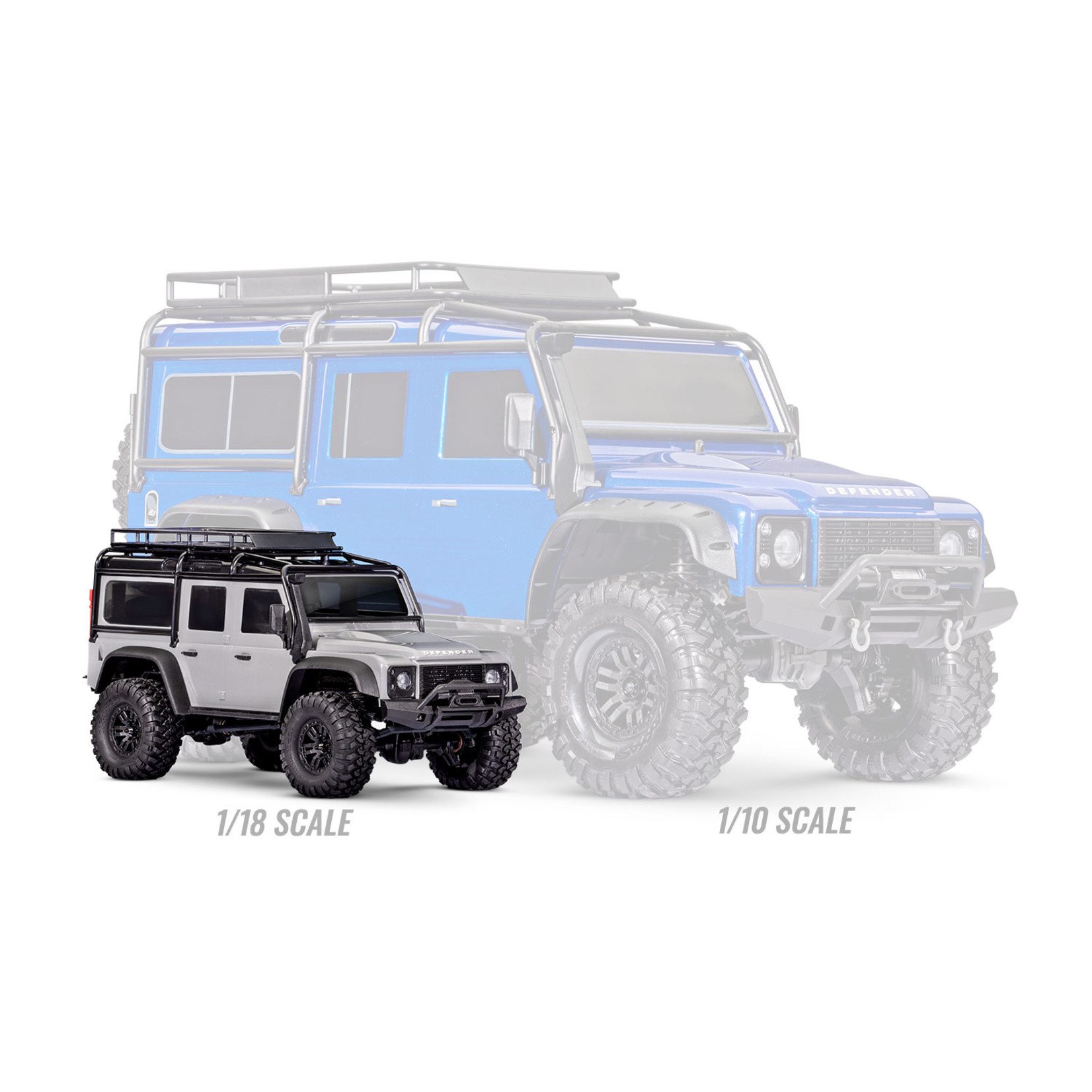 Traxxas 1/18 TRX-4M Land Rover Defender- Blue