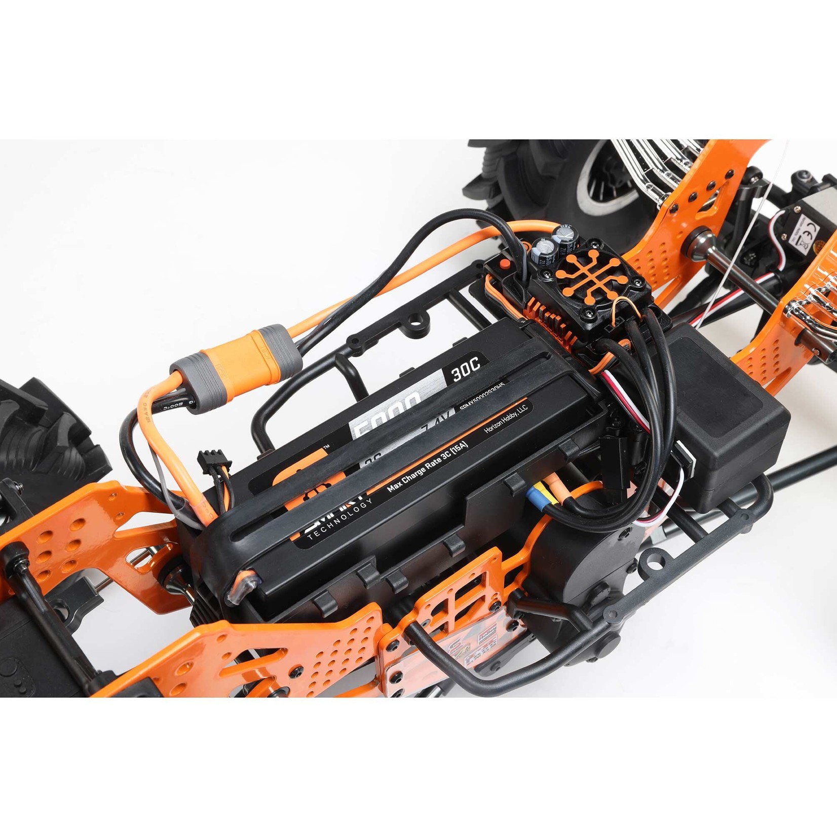 Losi LMT 4WD Solid Axle Mega Truck Brushless RTR, Bog Hog