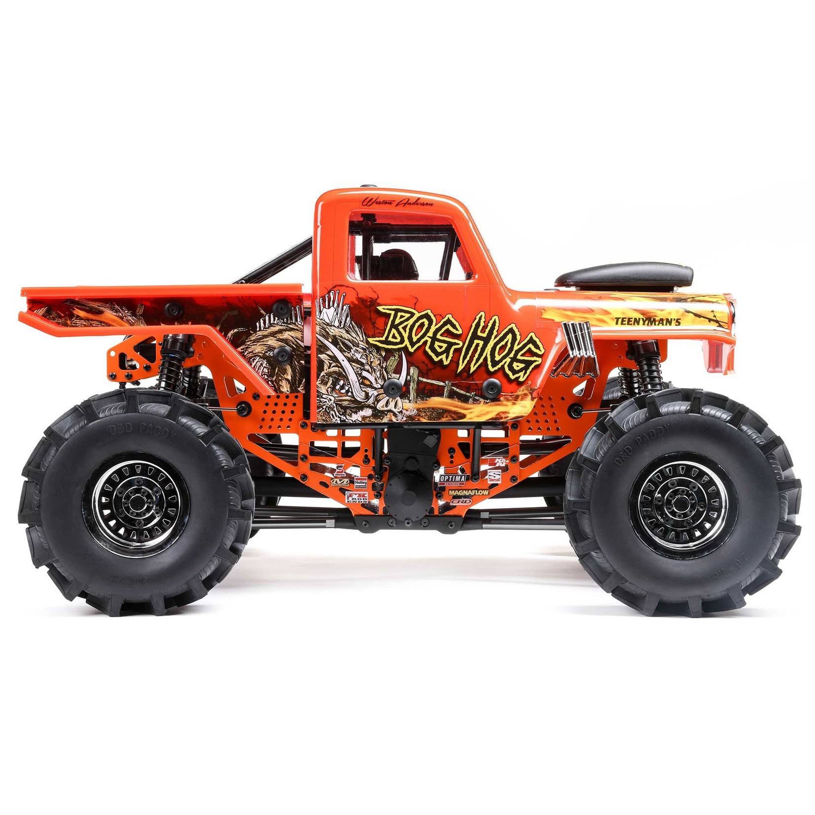 Losi LMT 4WD Solid Axle Mega Truck Brushless RTR, Bog Hog