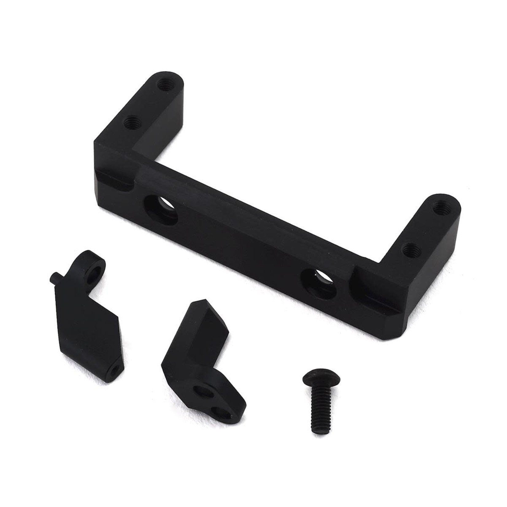 SSD RC Capra Aluminum Servo Mount Set (Black)