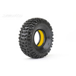 Jetkopower 1/10 1.9 Crawler Conqueror Tires, Ultra Soft, Yellow (2)