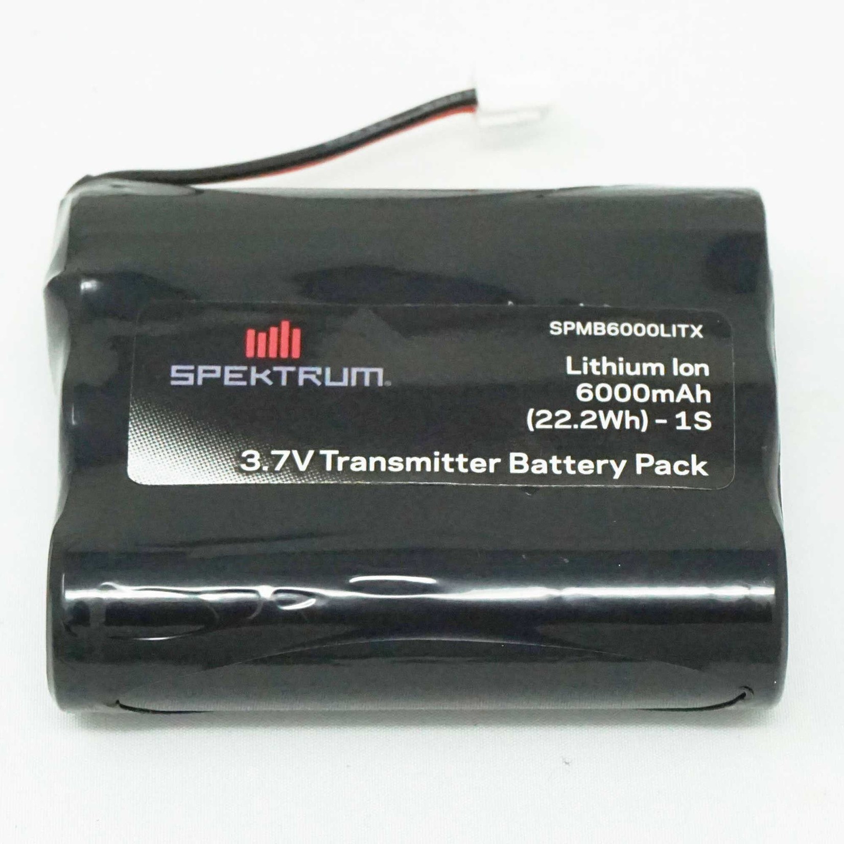 Spektrum 3.7V 6000mAh 1S Transmitter Battery: iX12/NX6/NX8 Tx Plug (XH-1S)