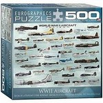 Eurographics WWII Aircraft Collage Puzzle (500pc)