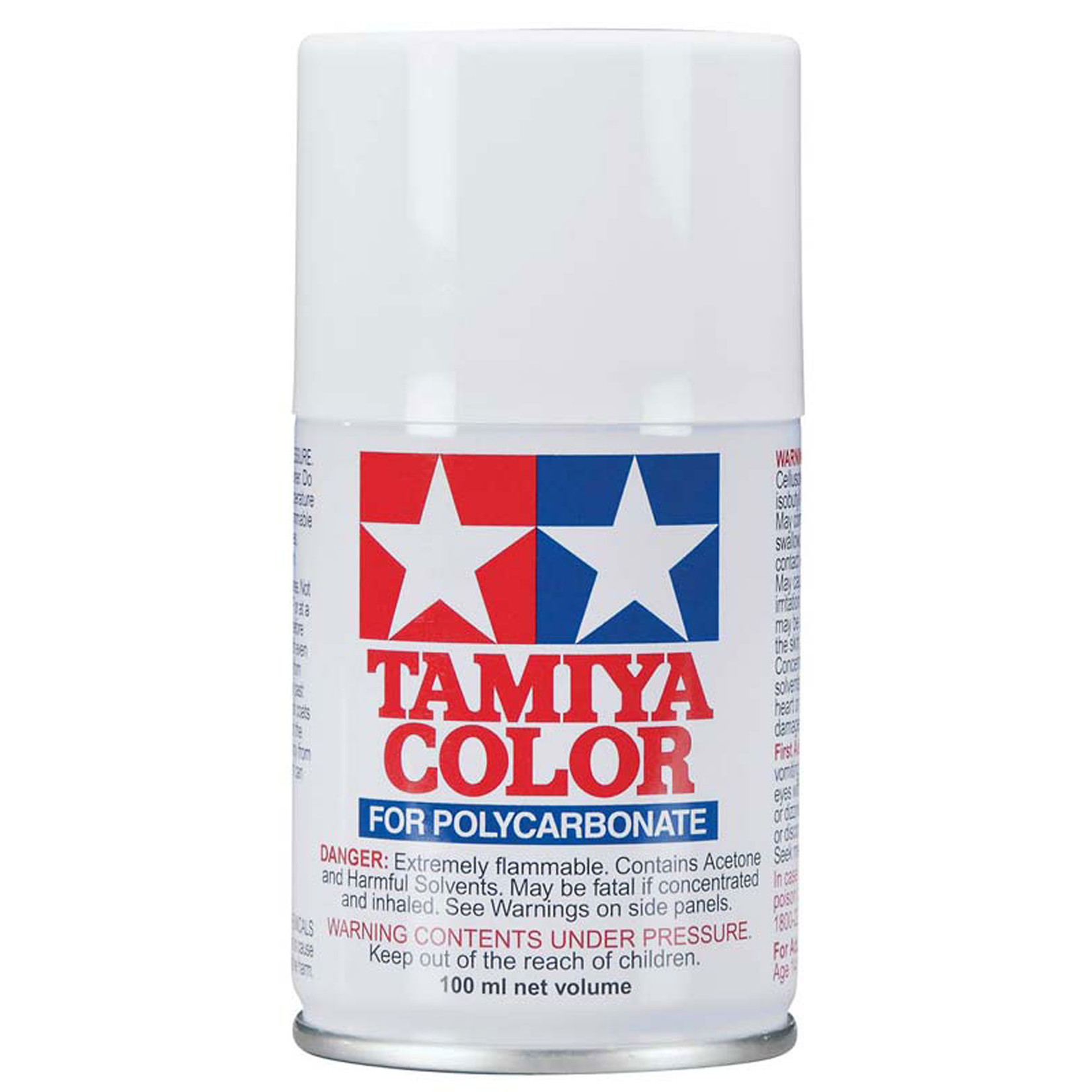 Tamiya Polycarbonate PS-1 White, Spray 100 ml