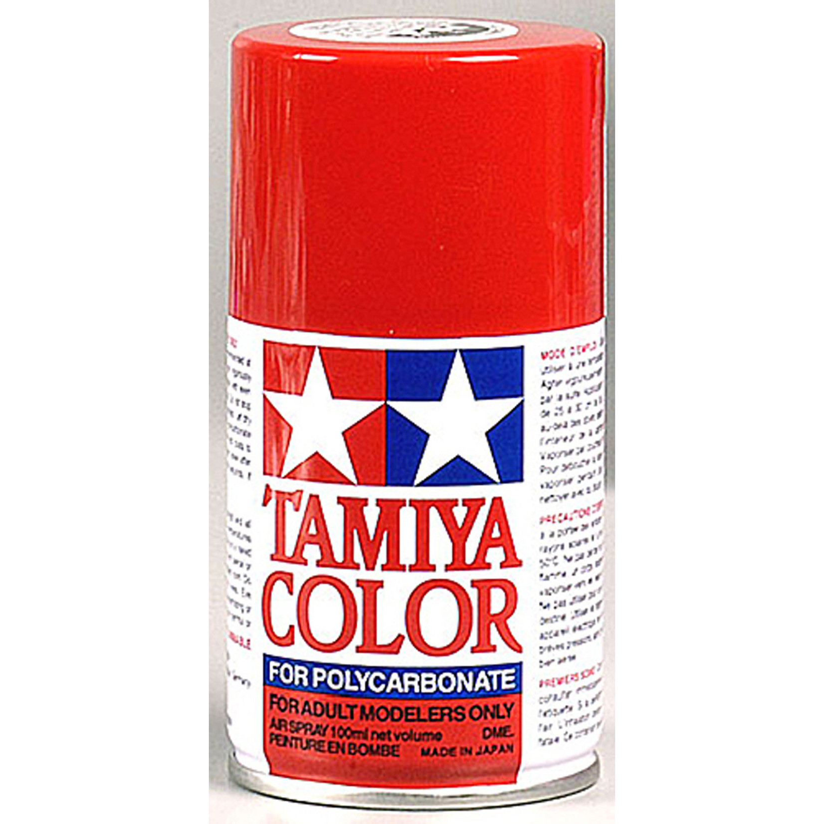 Tamiya Polycarbonate PS-2 Red, Spray 100 ml