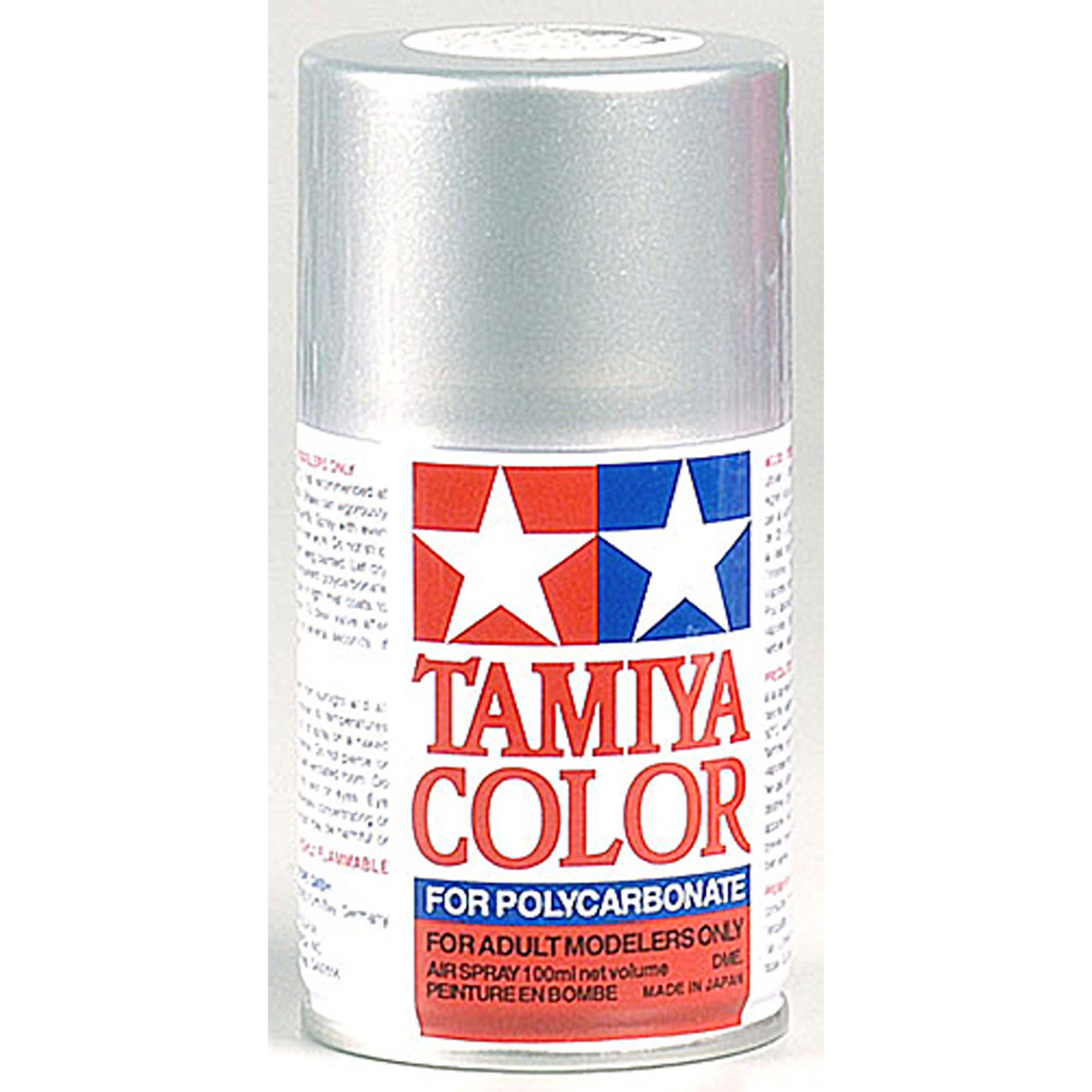 Tamiya Polycarbonate PS-41 Bright Silver, Spray 100 ml