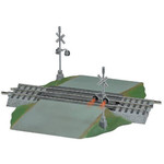 Lionel O FasTrack Grade Crossing with Flashers