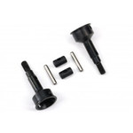 Traxxas TRX-4M Stub axle, front (2)/ cross pins (2)/ drive pins (4)