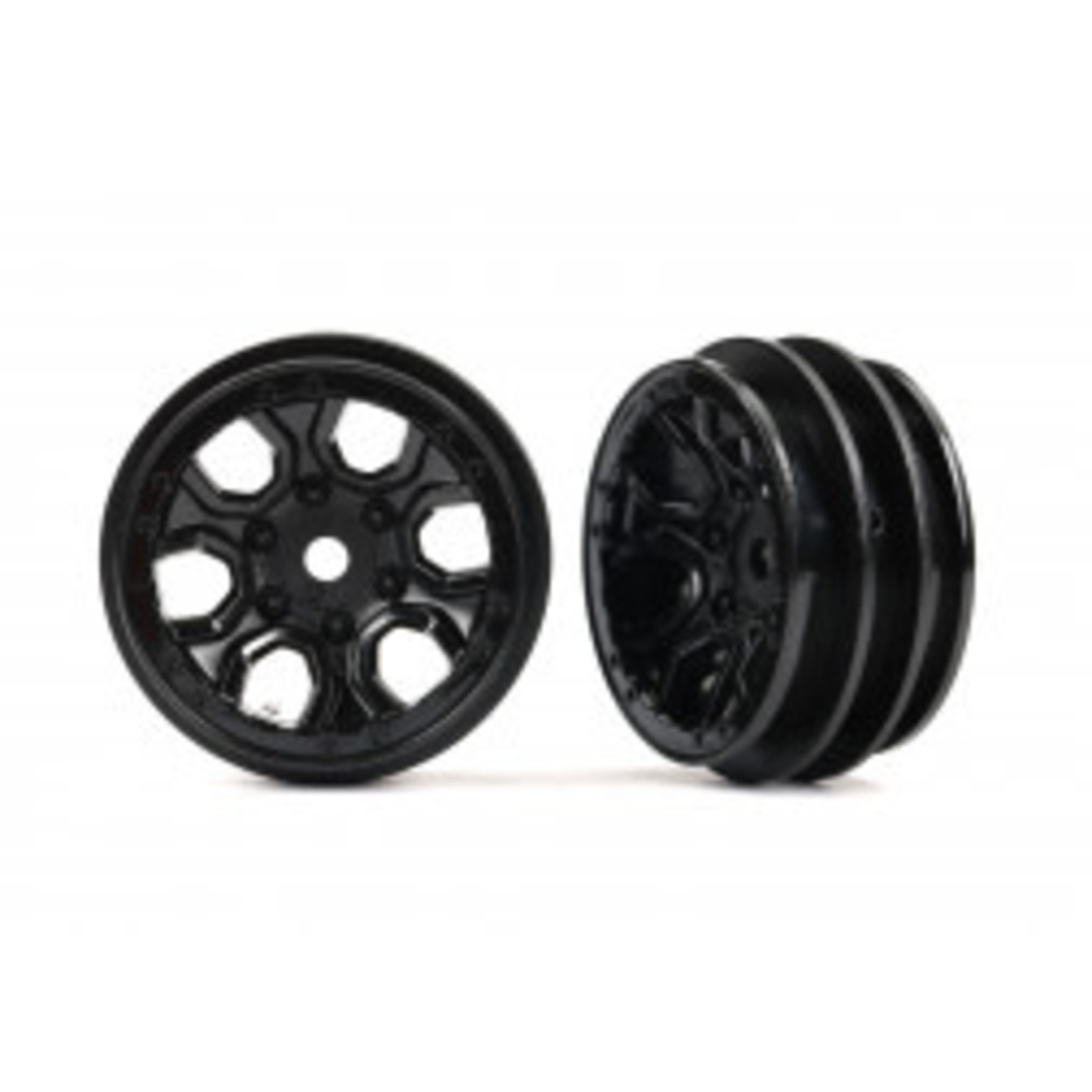 Traxxas TRX-4M Wheels, 1.0" (black) (2)