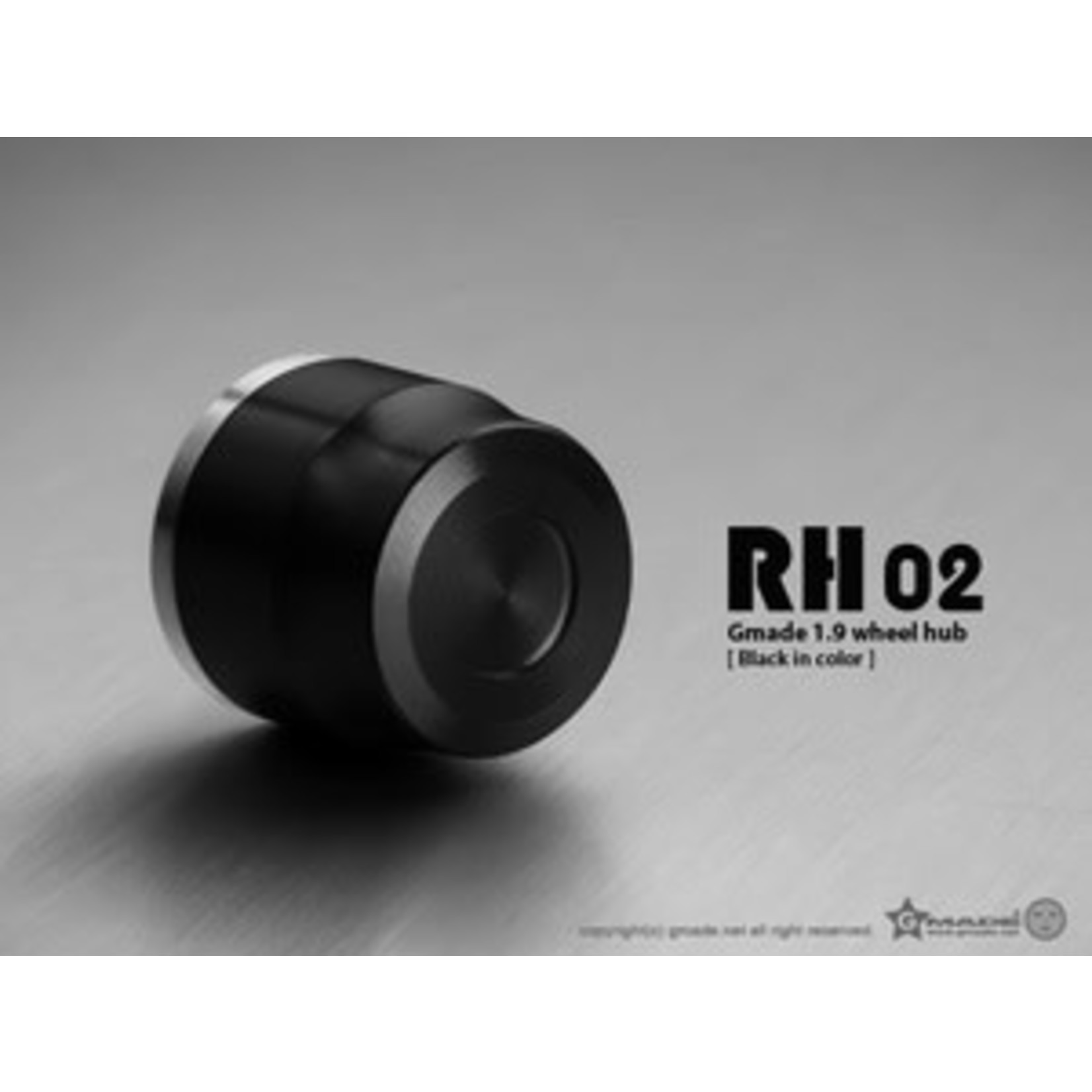 Gmade RH02 Wheel Hubs-Black