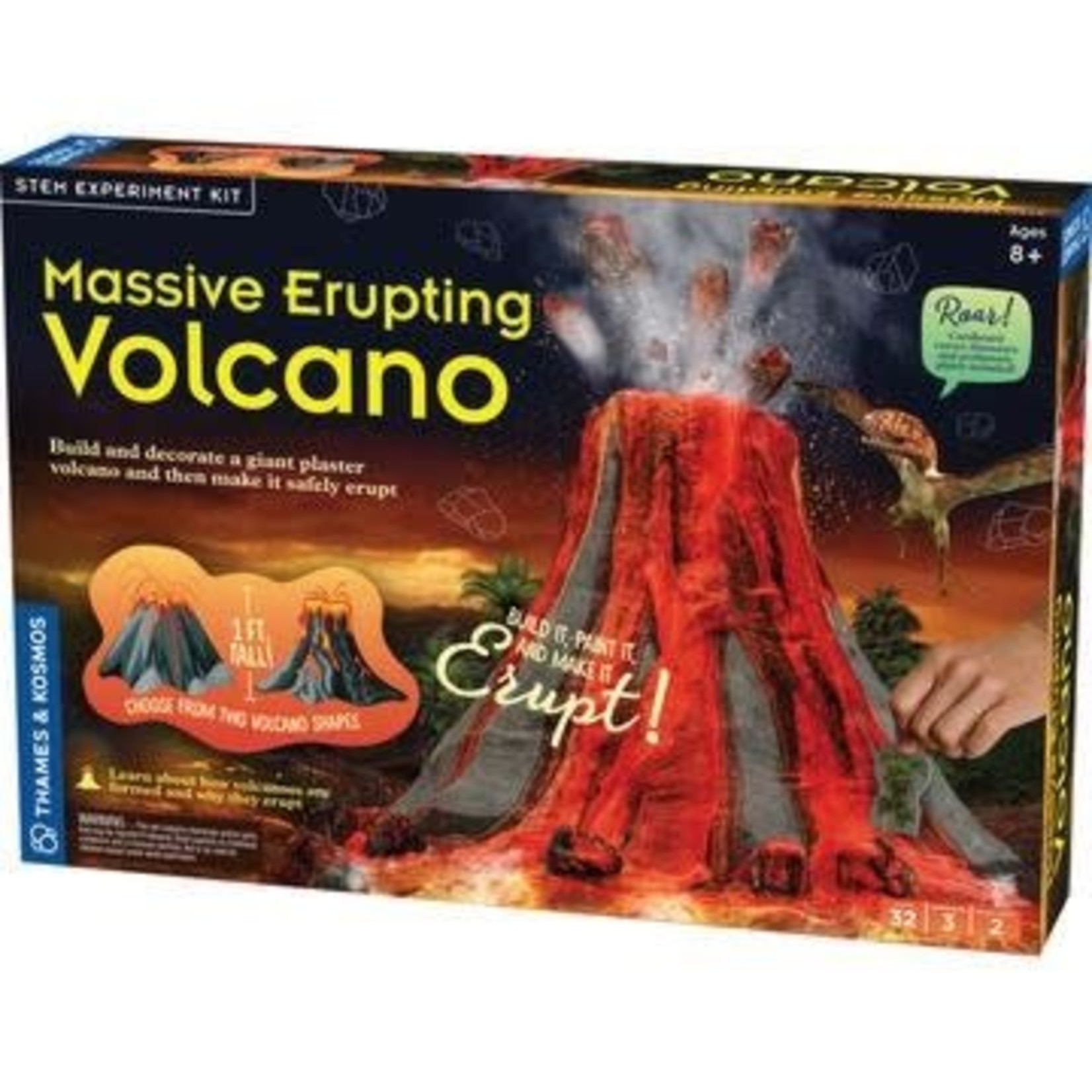 Massive Erupting Volcano STEM Experiment Kit