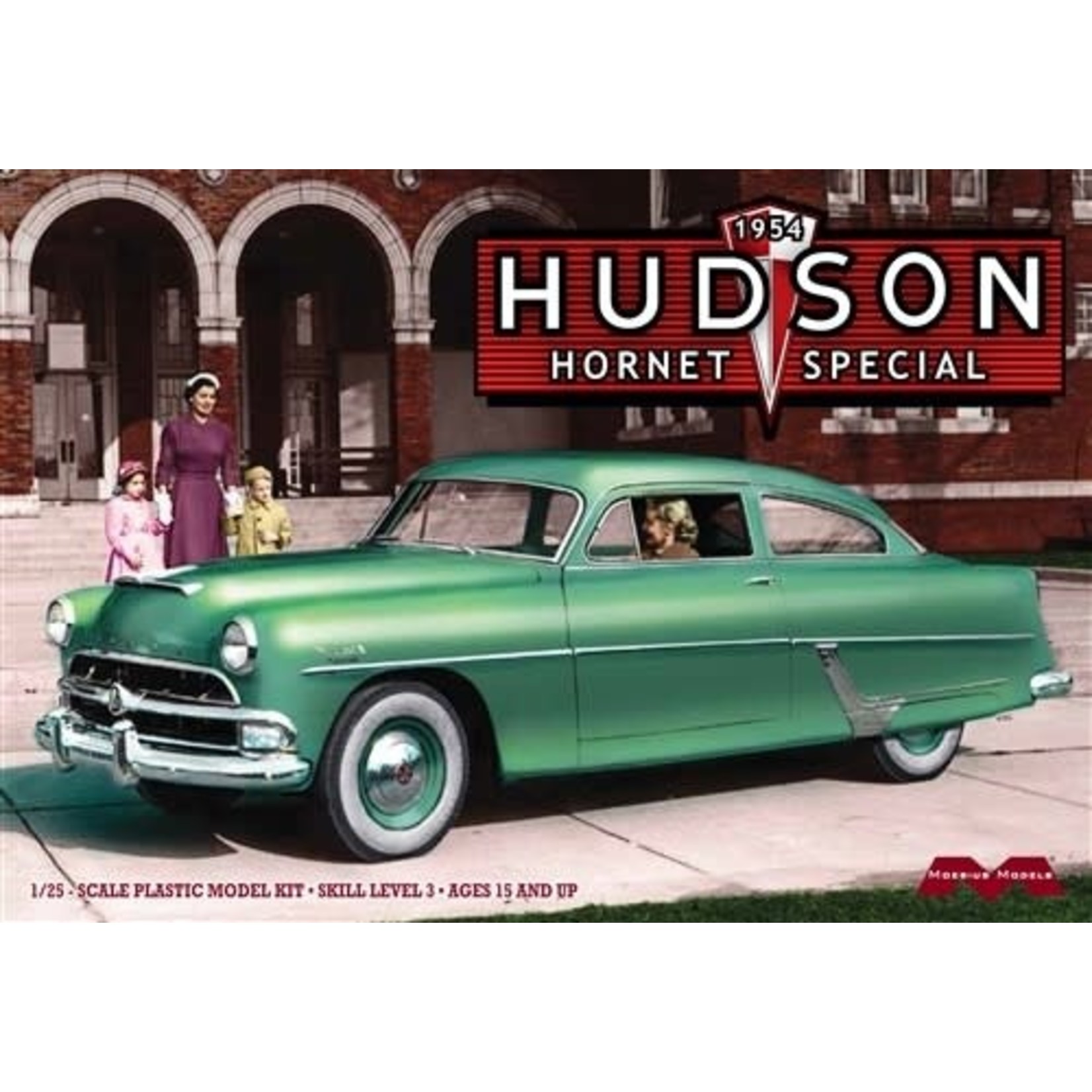 Moebius 1/25 1954 Hudson Hornet Special Car