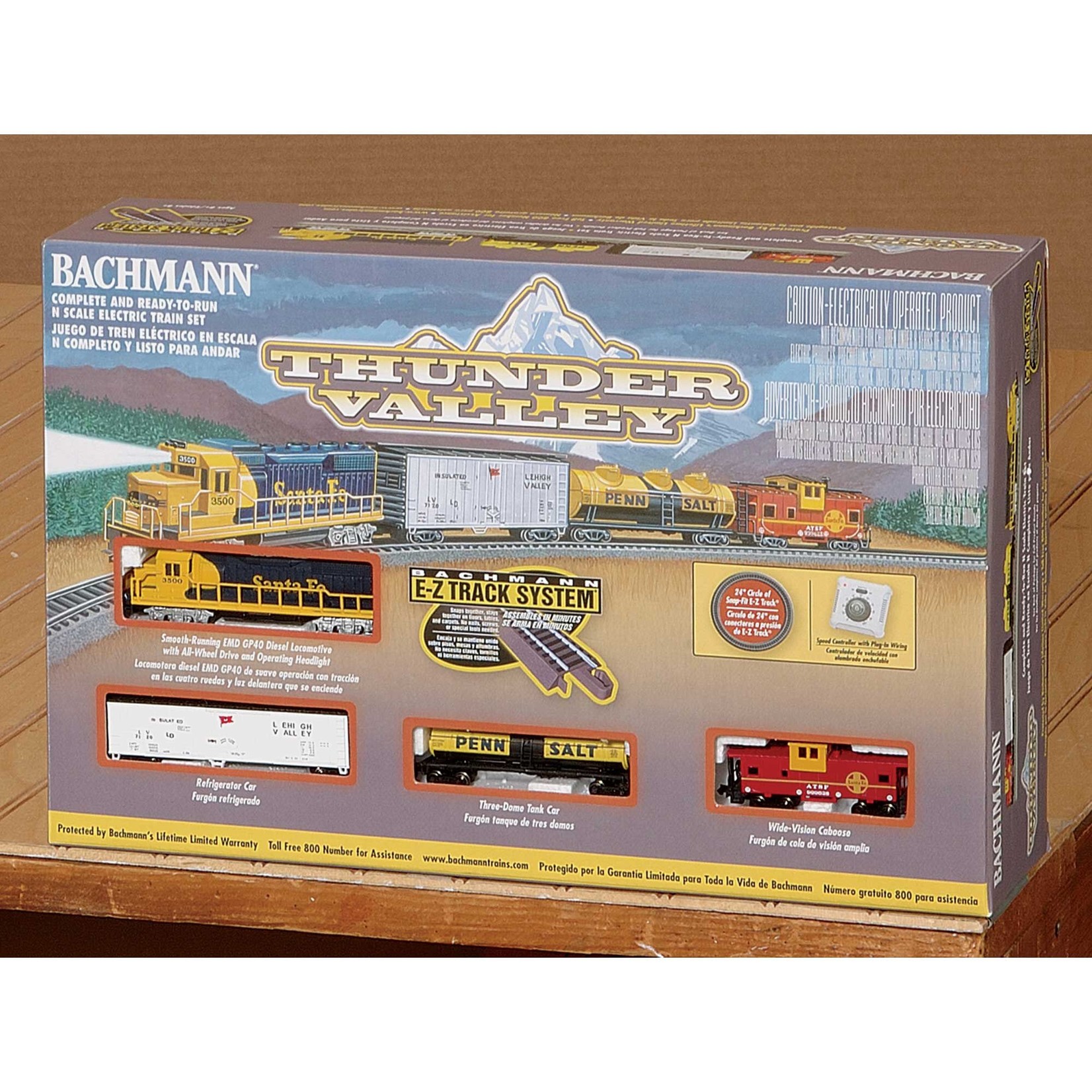 Bachmann N Thunder Valley Train Set