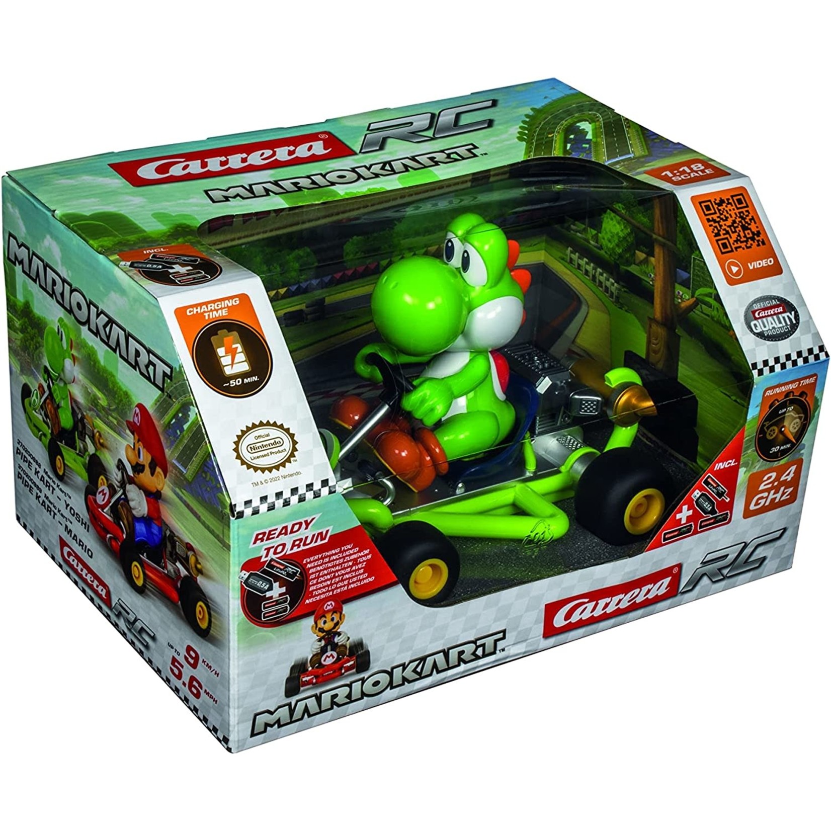 Carrera 2.4GHz Mario Kart™ Pipe Kart, Yoshi