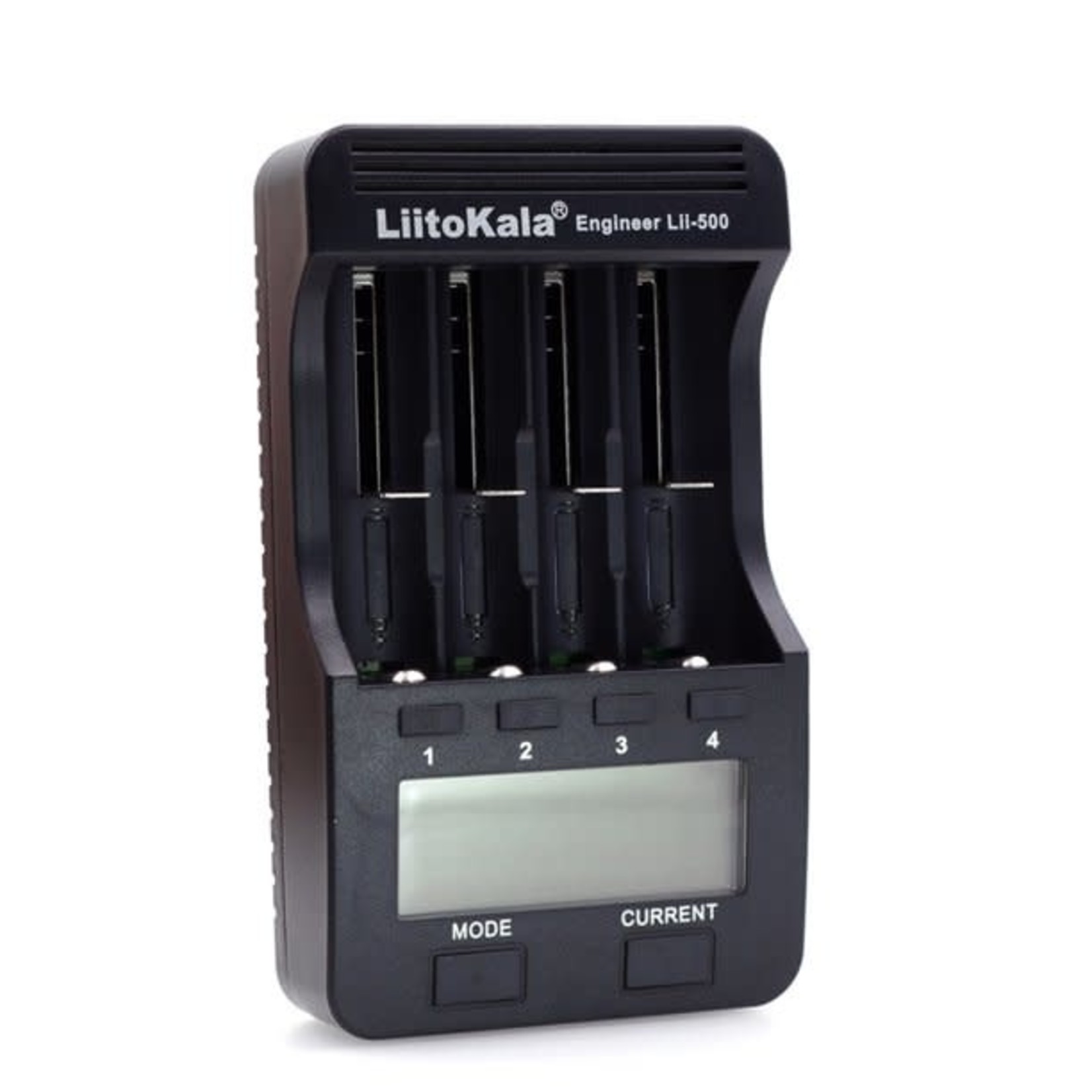 LiitoKala Lii-500 4 Slots Smart Intelligent Battery Kit for 3.7V Li-ion & 1.2V Ni-MH Rechargeable Battery LCD Display