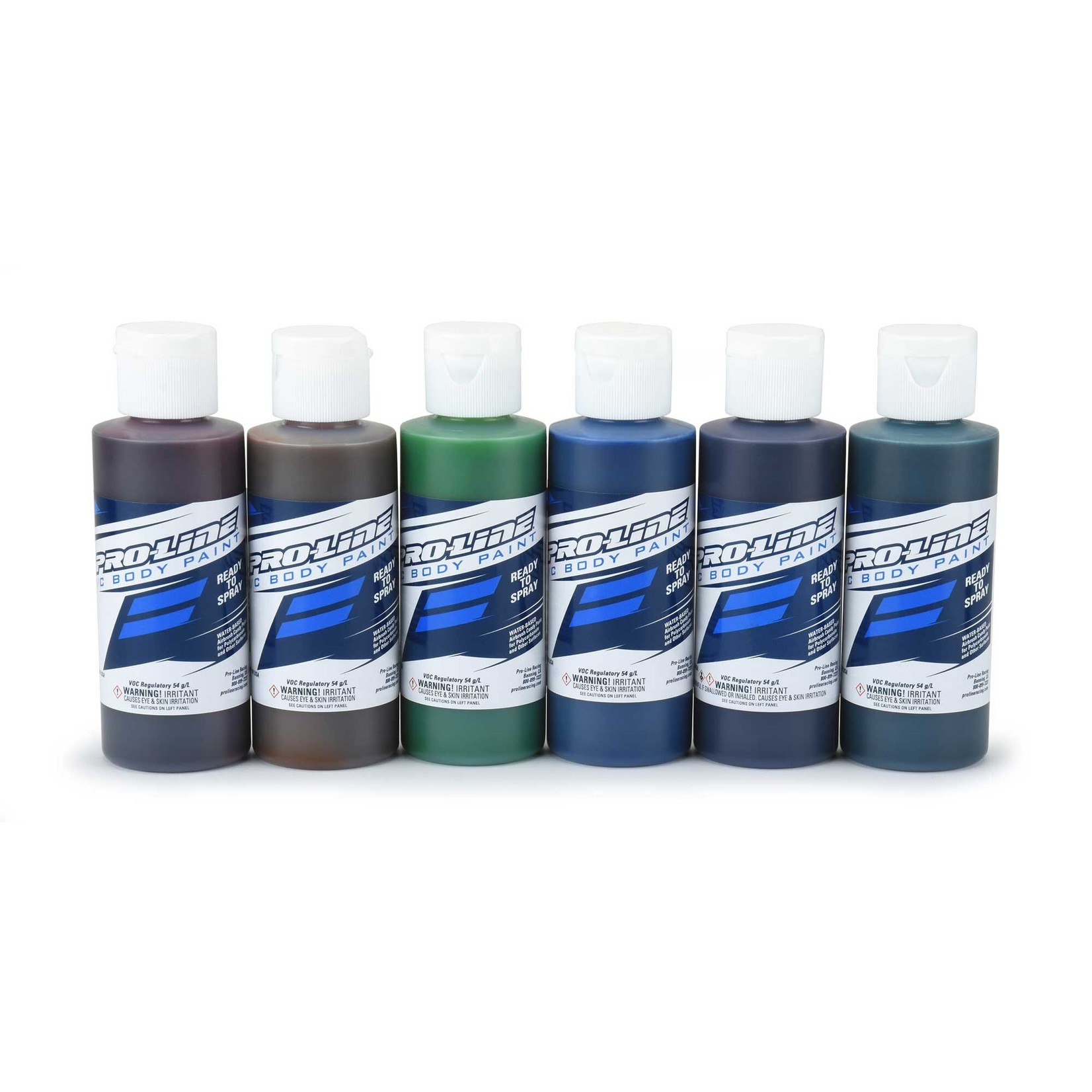 Pro-Line Pro-Line RC Body Paint Candy Color Set (6 Pack)