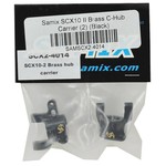 Samix SCX10 II Brass C-Hub Carrier (2) (Black)