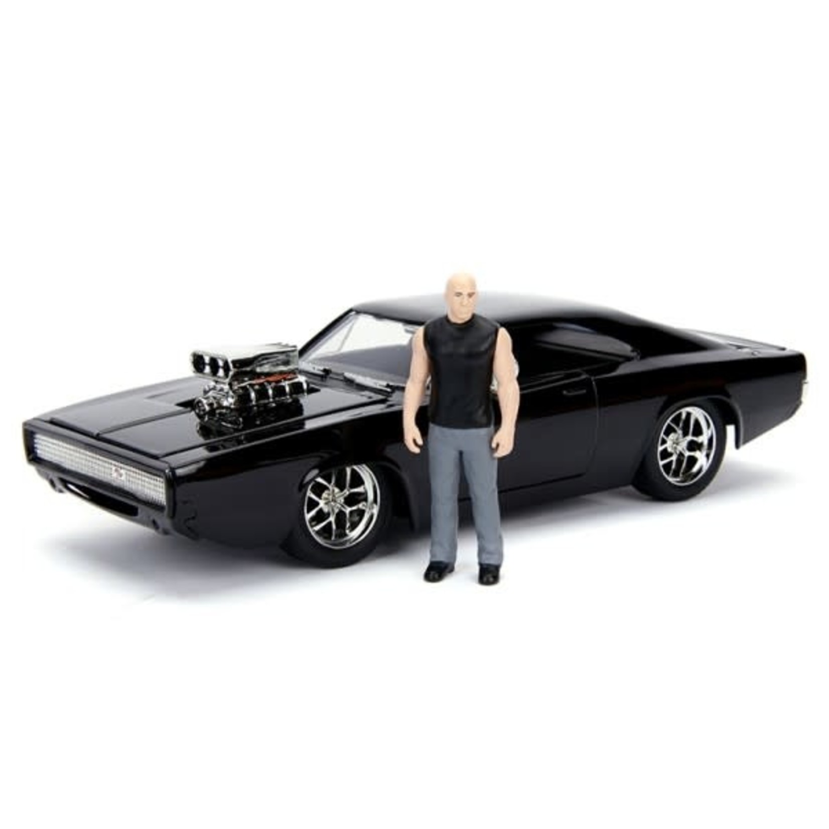 Jada 1/24 Fast & Furious Dodge Charger R/T Car w/Dom Toretto Figure
