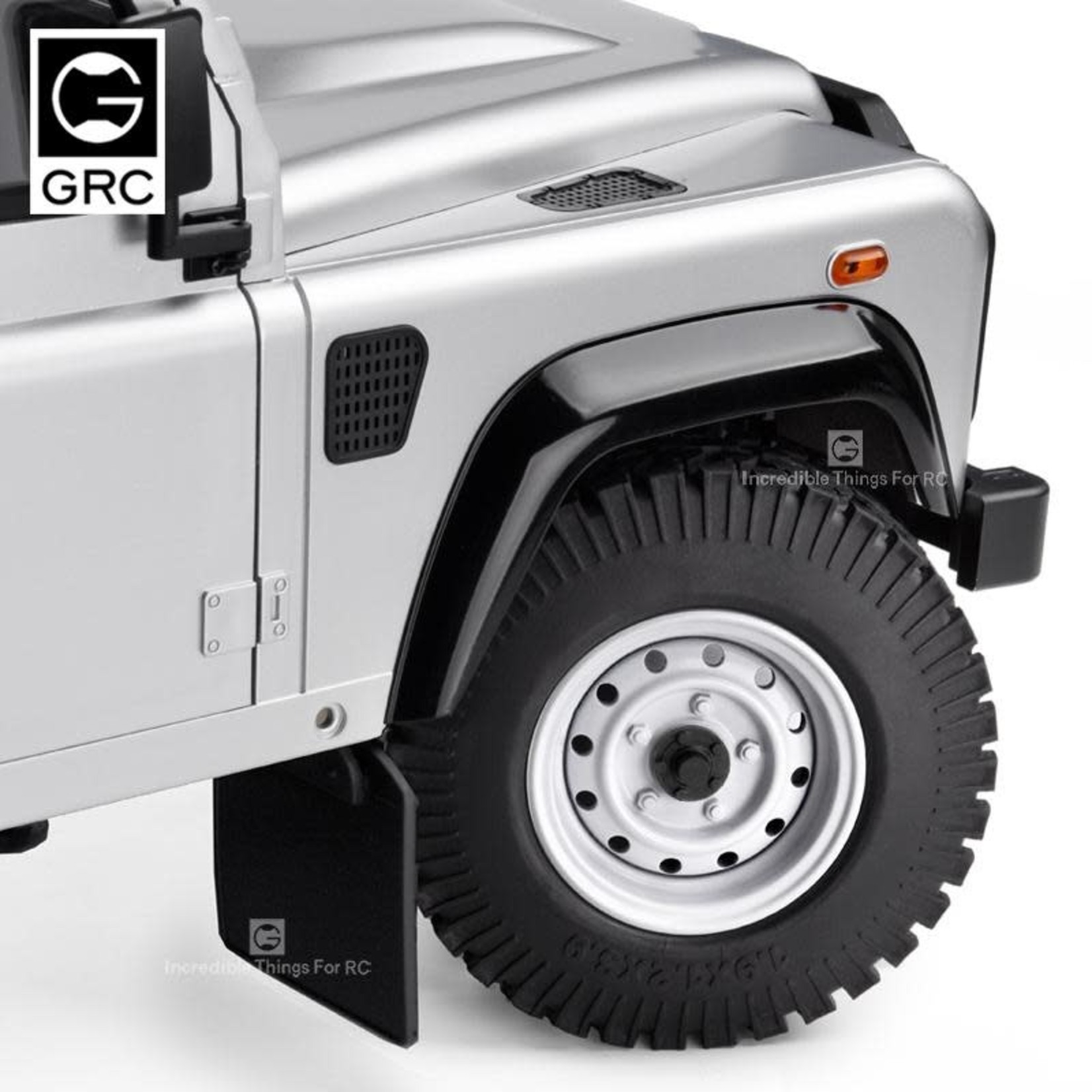 12 Hole White Stamped Beadlock 1.9