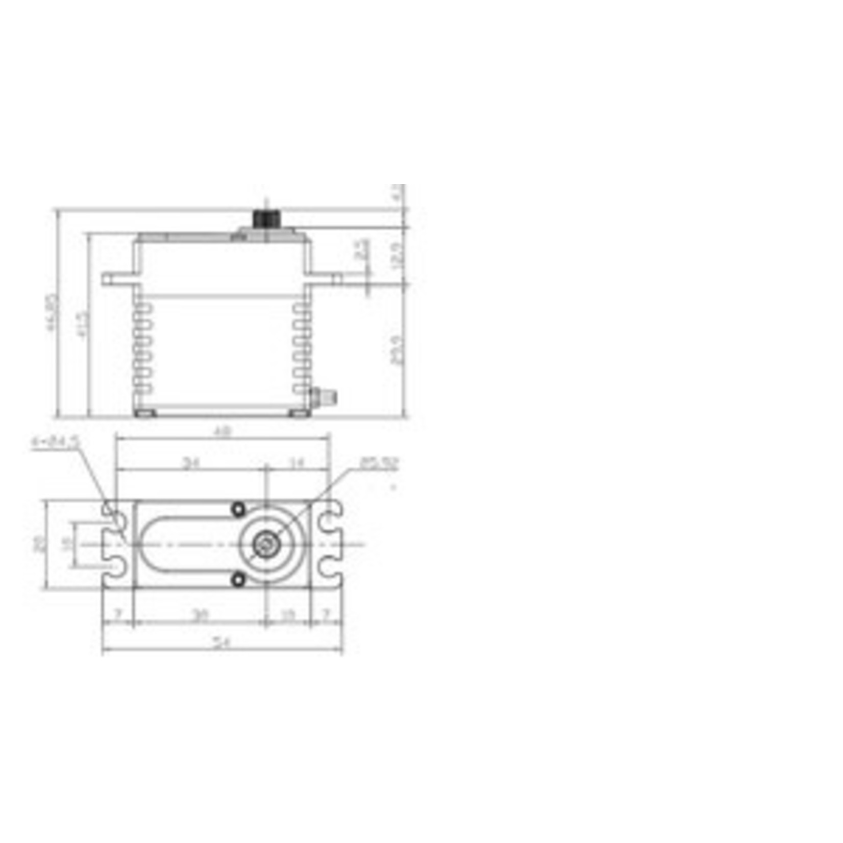 Triple8 16.8V High Torque High Speed Brushless Servo w/ 4S Connector