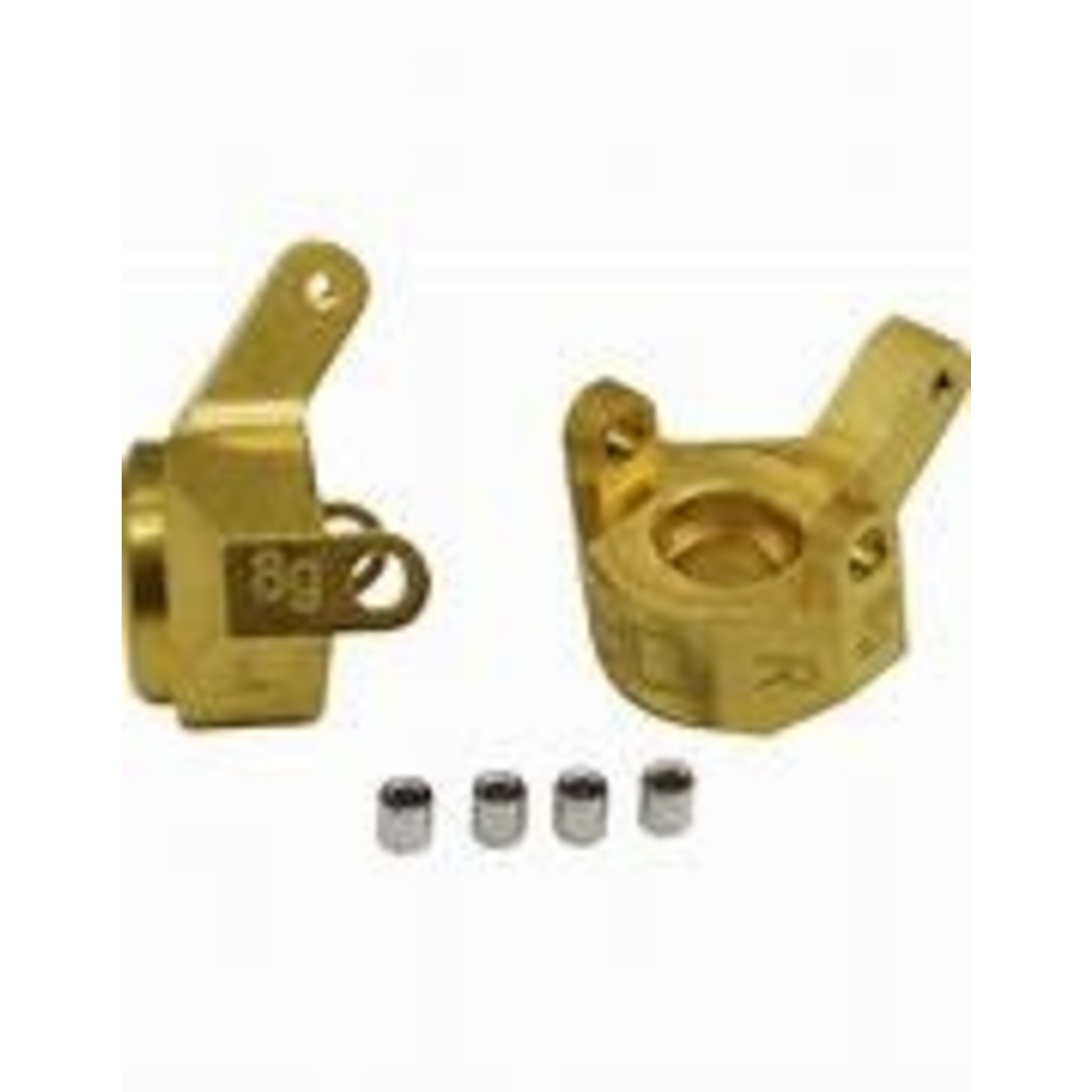 Hot Racing (HR) Axial SCX24 Brass Front Steering Knuckle (2)
