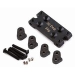 Team Associated B6.3 steel bulkhead 20 degree