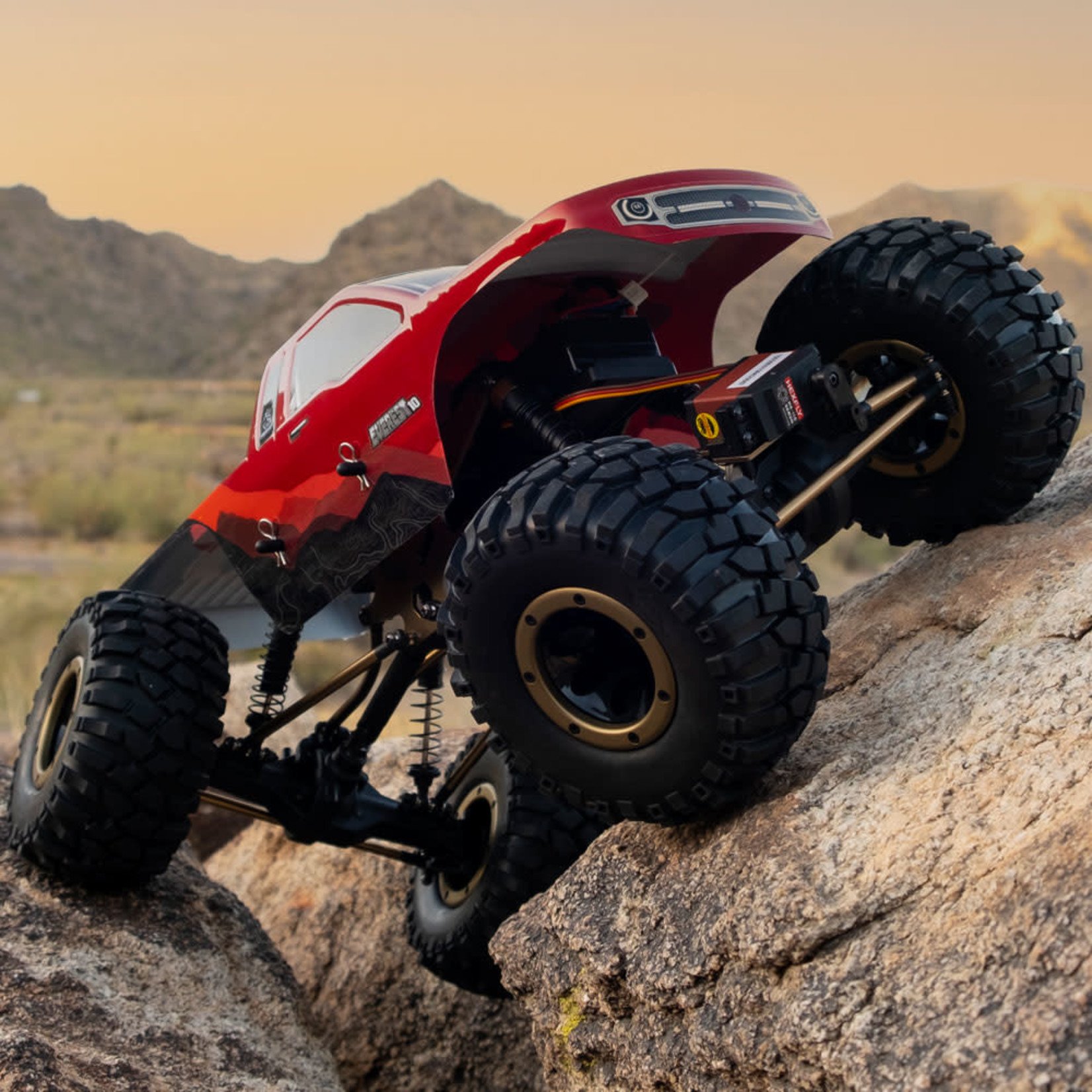 Redcat Racing Redcat Everest-10 RC Crawler - 1:10 Brushed Electric Rock Crawler - Red