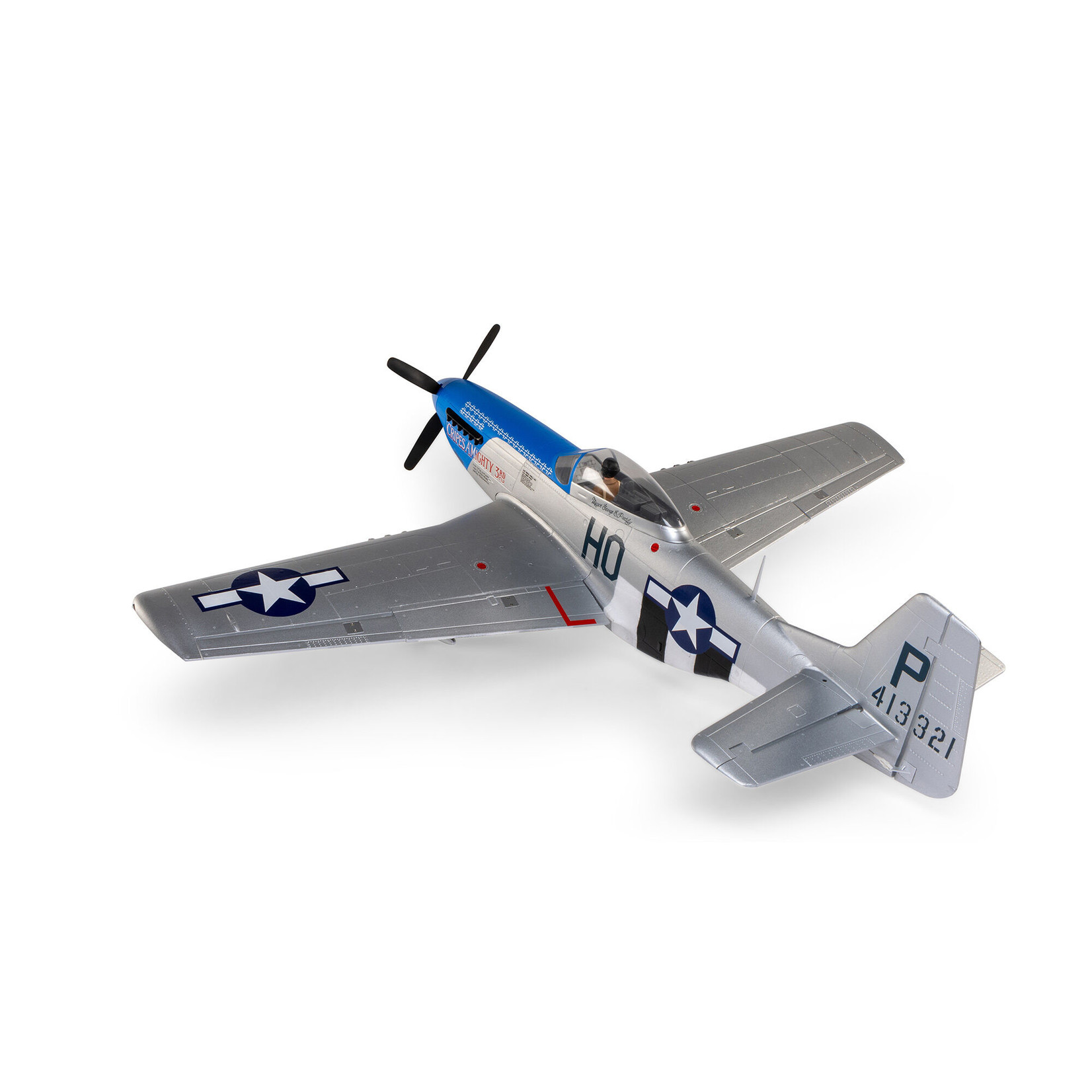 E-Flite P-51D Mustang 1.2m BNF Basic with AS3X and SAFE Select “Cripes A’Mighty 3rd”