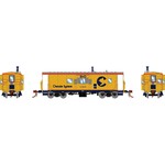 Athearn Genesis HO C-26A ICC Caboose with Lights, Chessie/B&O #C-3835