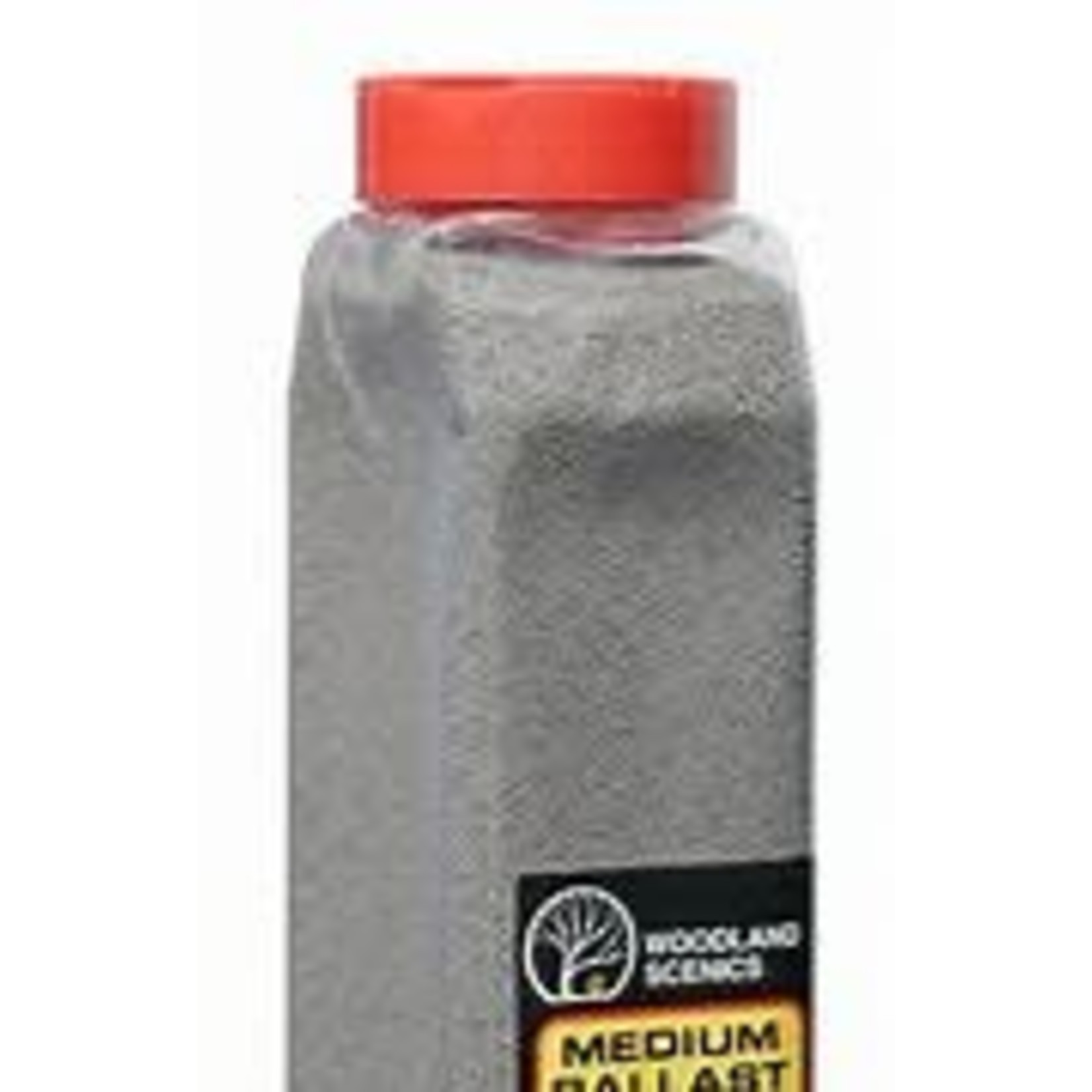 Woodland Scenics Medium Ballast Shaker, Gray/50 cu. in.