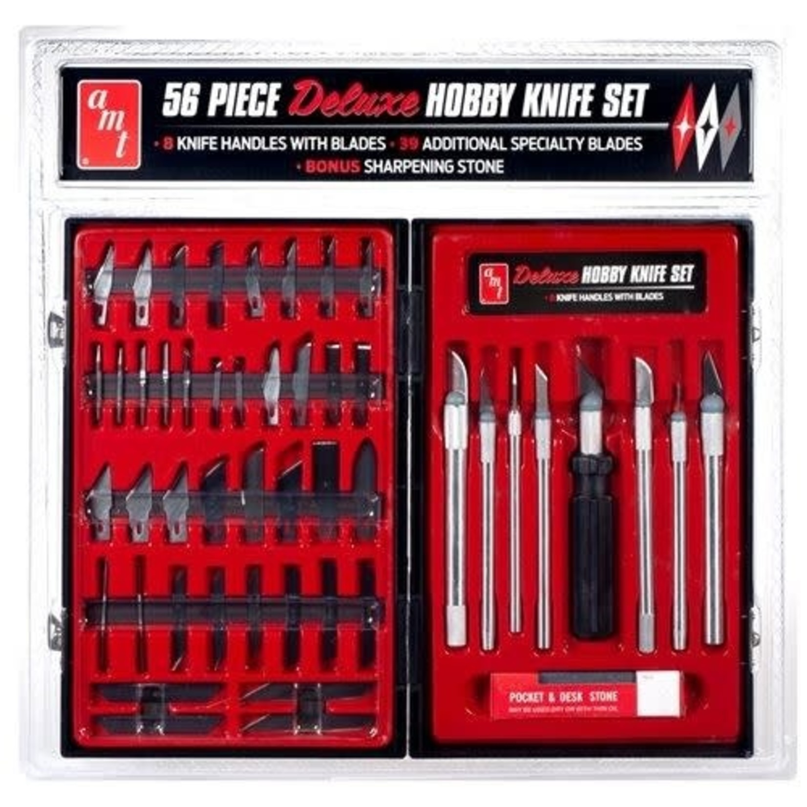 AMT 56pc Deluxe Hobby Knife Set