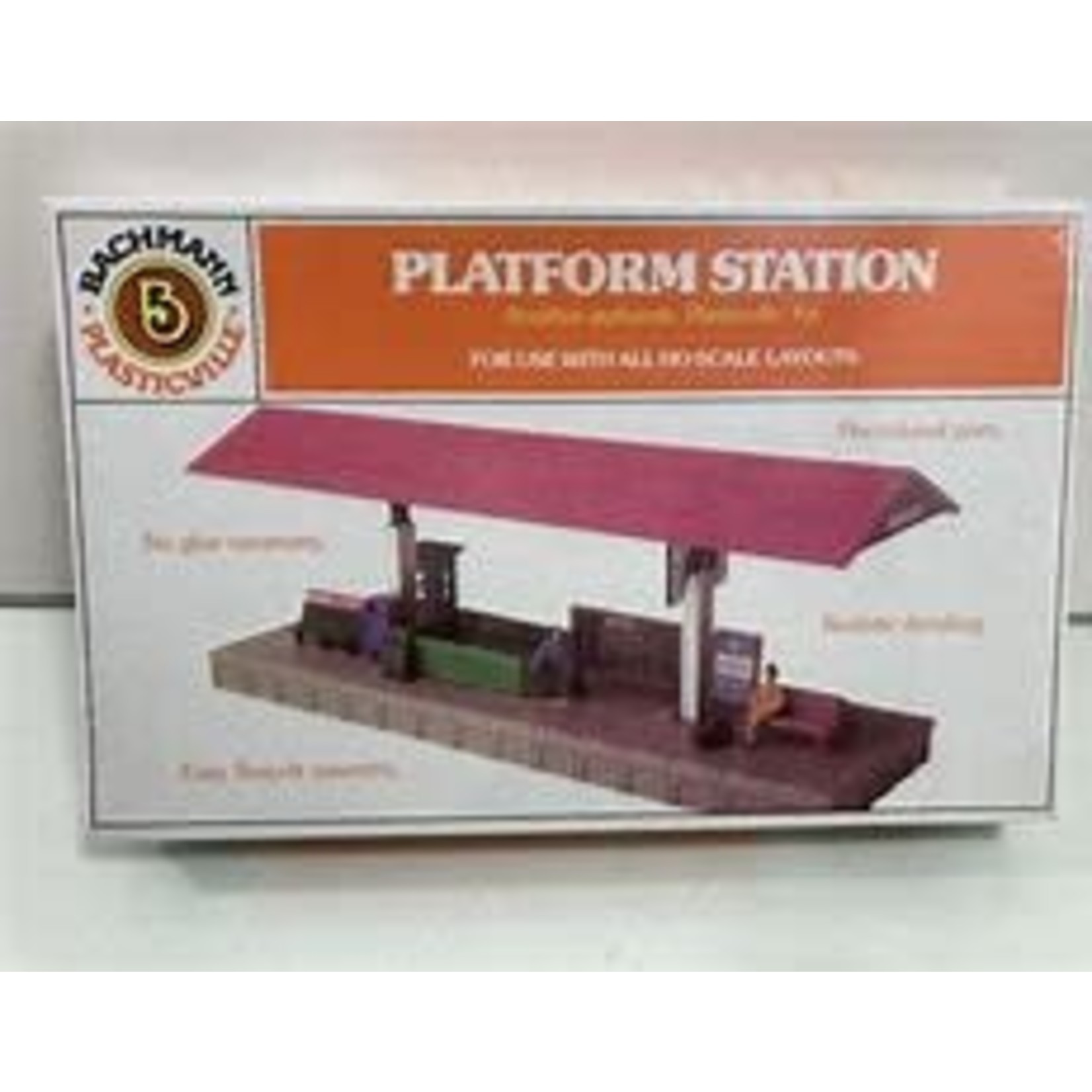 Bachmann HO Platform Station Kit