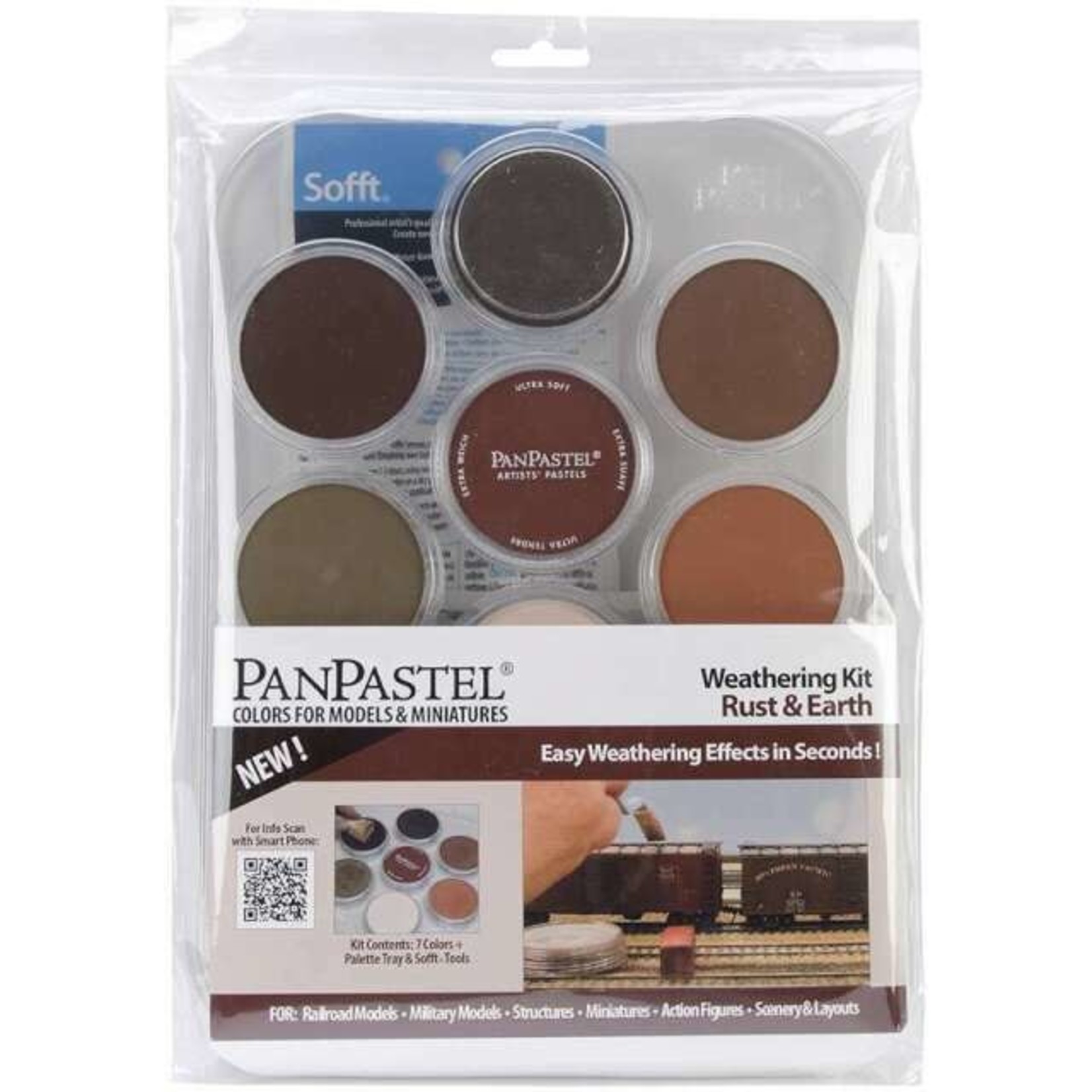 PanPastel Weathering Kit  - Rust & Earth