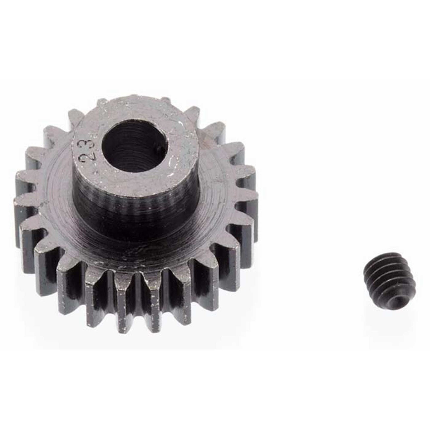 Robinson Racing Products (RRP) Extra Hard 23 Tooth Blackened Steel 32p Pinion, 5mm