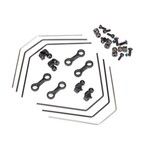 Traxxas Sway bar kit, 4-Tec 2.0 (front and rear) (includes front and rear sway bars and adjustable linkage)