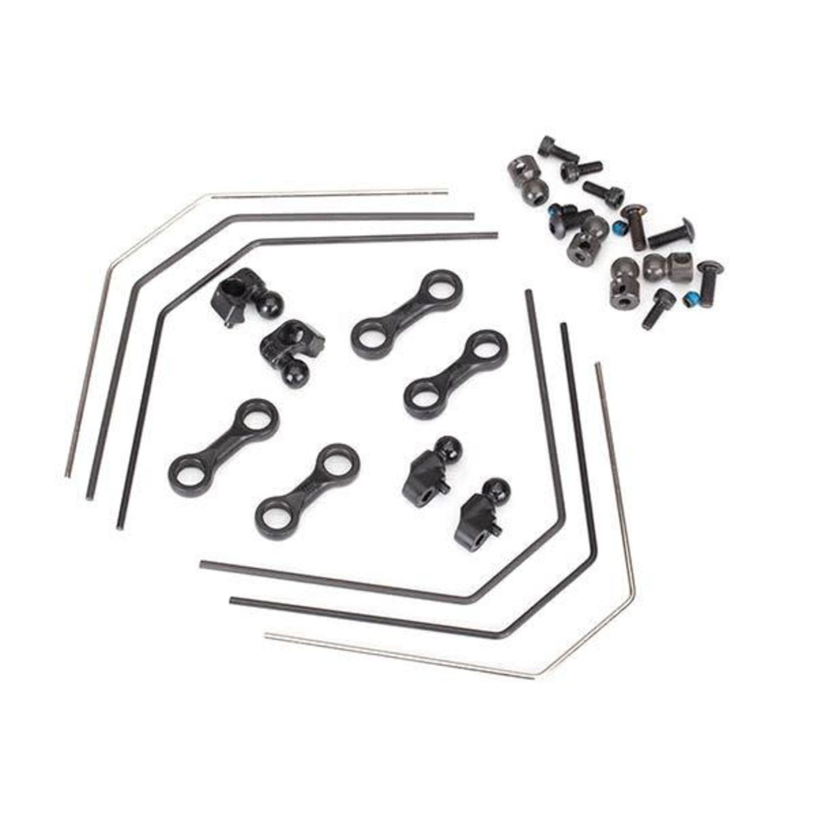 Traxxas Sway bar kit, 4-Tec 2.0 (front and rear) (includes front and rear sway bars and adjustable linkage)