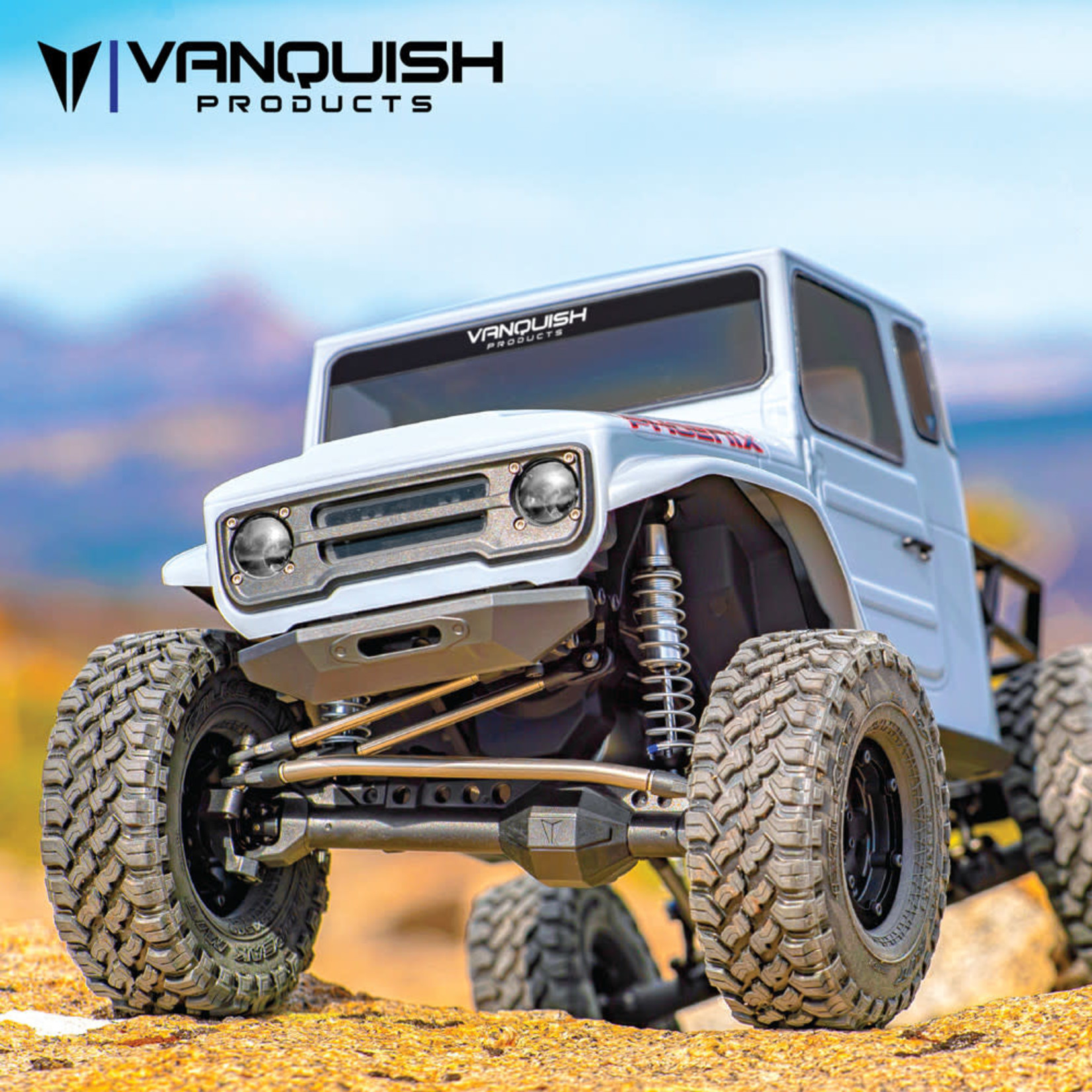 Vanquish Products VS4-10 Phoenix Straight Axle RTR Rock Crawler (Grey)