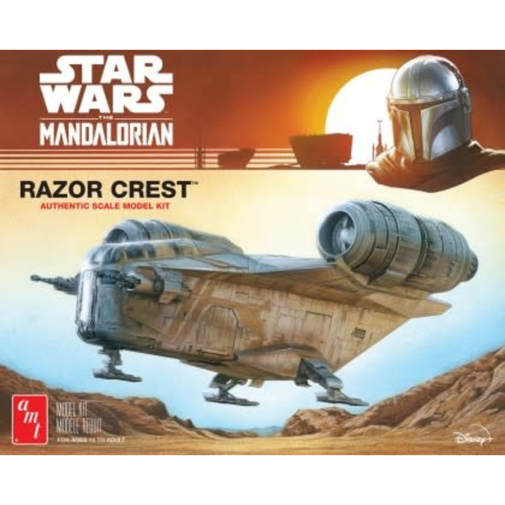 AMT 1/72 Star Wars: Mandalorian Razor Crest Vehicle