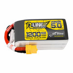 Tattu "R-Line 5.0" 6s LiPo Battery 150C (22.2V/1200mAh) w/XT-60 Connector