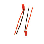 Racers Edge JST Male/Female Connector with 100mm Wire (pair)