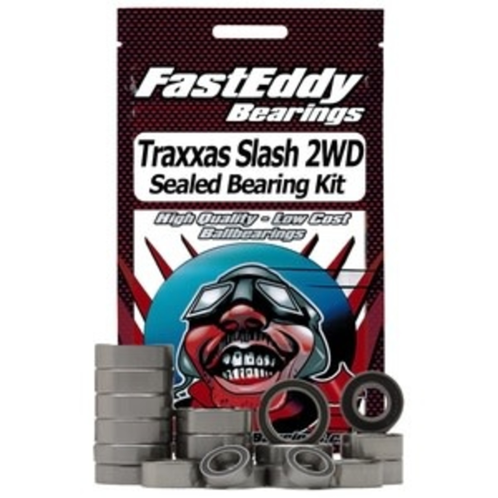 Fast Eddy Sealed Bearing Kit: Traxxas Slash 2WD