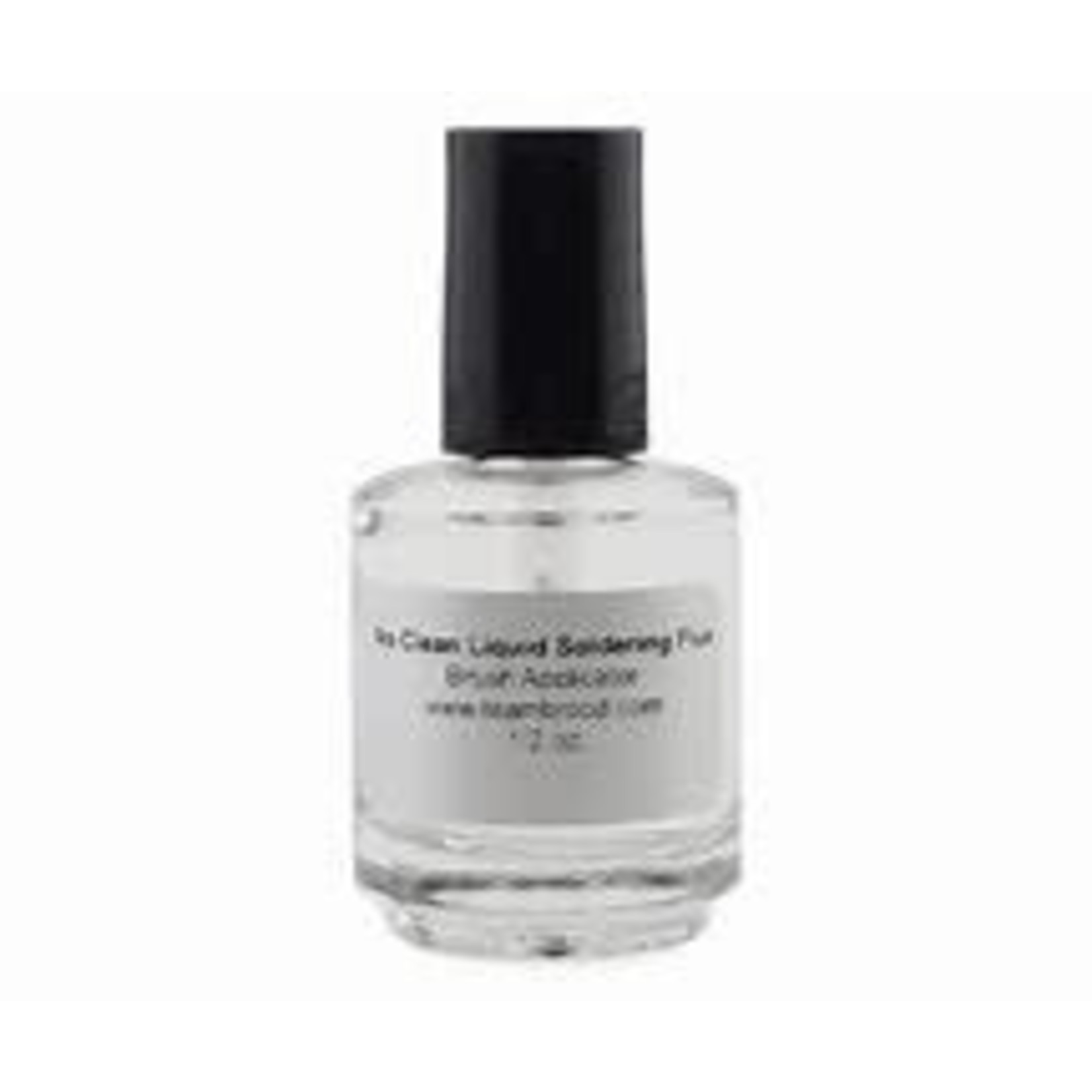 No Clean Liquid Soldering Flux Brush Bottle (1/2oz)