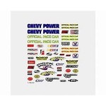 PineCar Dry Transfer Decals, NASCAR