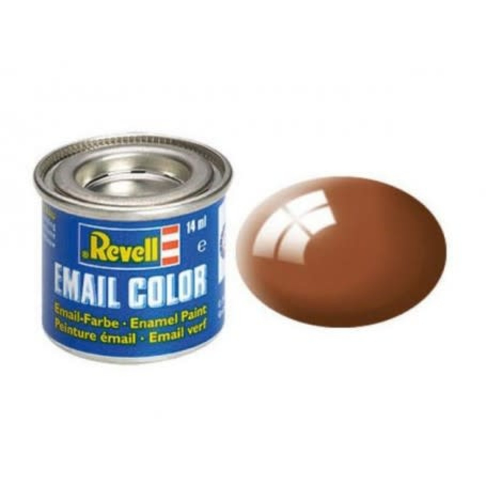 Revell 14ml Enamel Mud Brown Gloss Tinlets