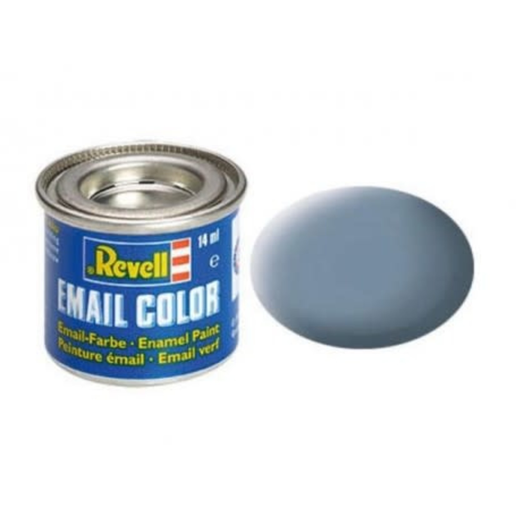 Revell 14ml Enamel Grey Mat Tinlets